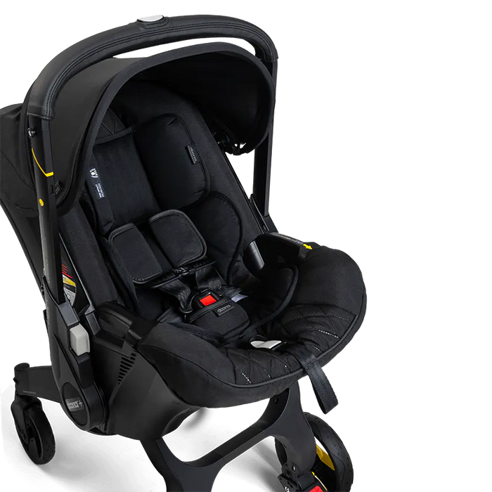 Doona Midnight Edition (Essentials Bag included) + Infant Car Seat Stroller with Base | FOR SAME DAY DELIVERY CALL/Whatsapp 718-998-7373
