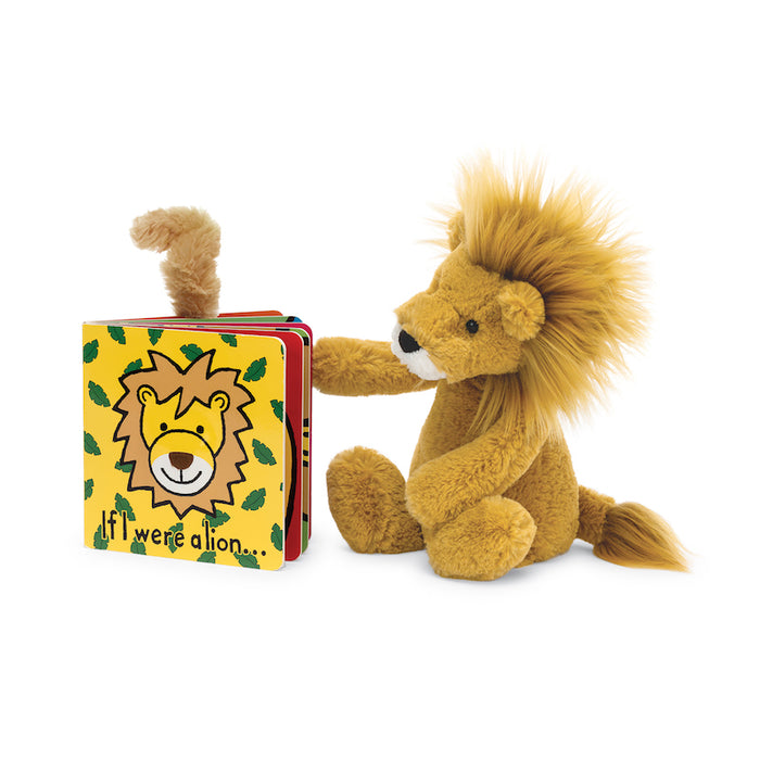 JellyCat If I were A Lion Book