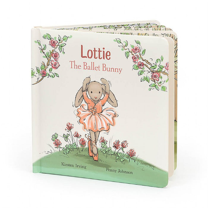 JellyCat Lottie The Ballet Bunny Book