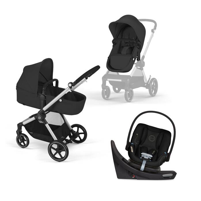 Cybex EOS + Aton G Swivel Travel System