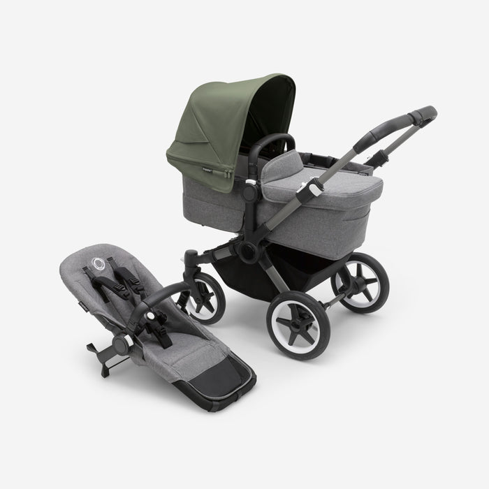 Bugaboo Donkey⁵ Mono Stroller | Complete Graphite Frame