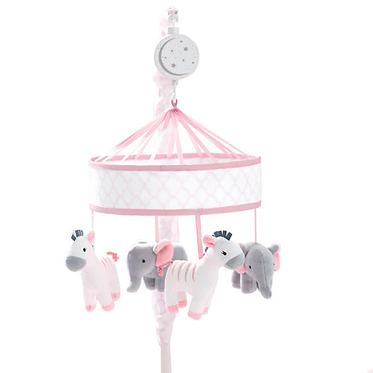 Just Born Baby Girls Musical Mobile