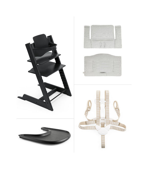Stokke Tripp Trapp High Chair and Cushion with Stokke Tray