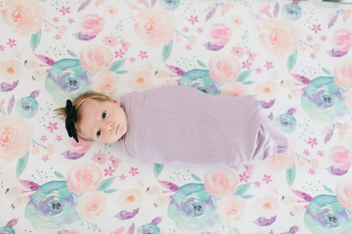 Copper Pearl Fitted Crib Sheet