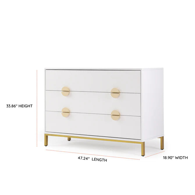 dadada Chicago 3-drawer Dresser