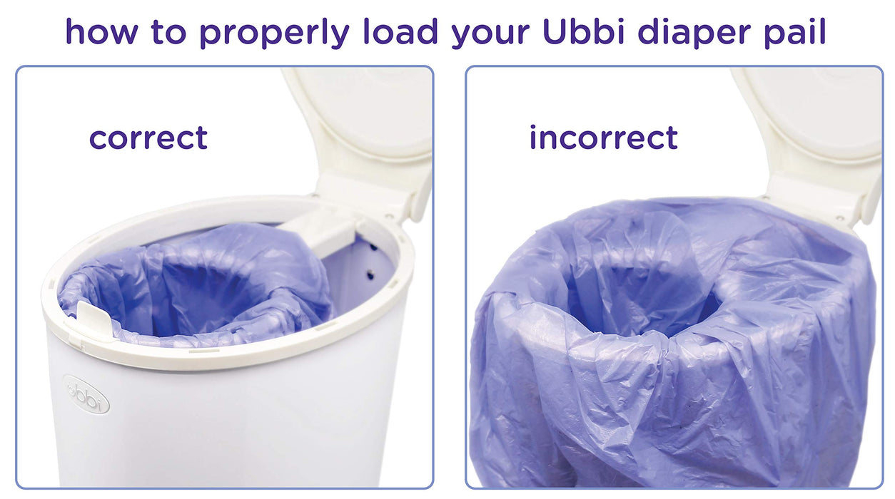 Ubbi Diaper Pail Bags - Value Pack 75Ct.