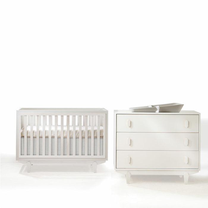 Tulip Tate Collection Classic Crib + 3-Drawer Dresser Set