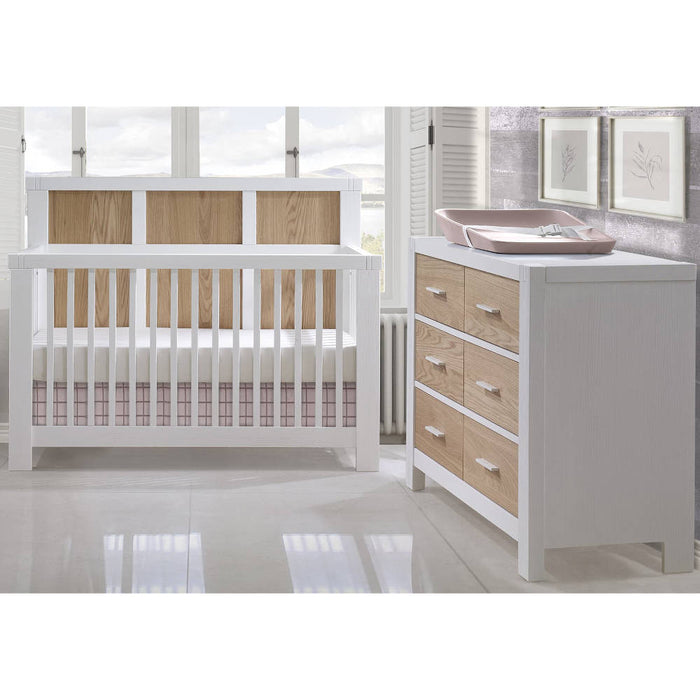 Natart Rustico Moderno ''5-in-1'' Convertible Crib