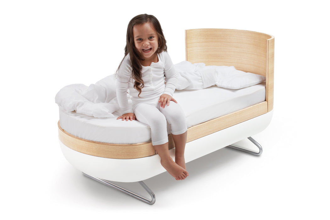 Ubabub Pod 2-in-1 Convertible Crib with Toddler Bed Conversion Kit