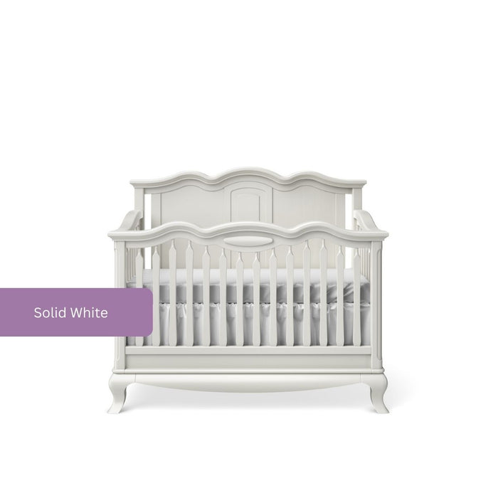 Romina Cleopatra Convertible Crib - Solid Back