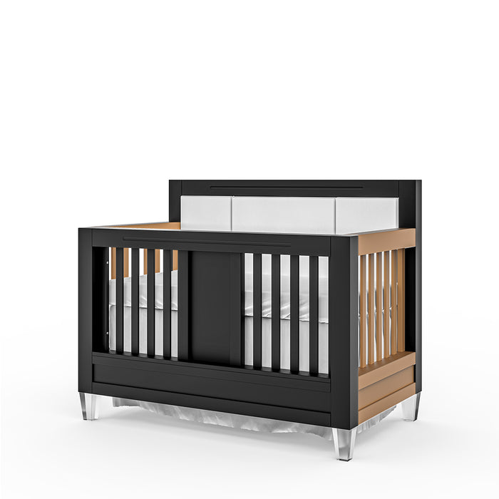 Romina Millenario Convertible Crib with Padded Panel