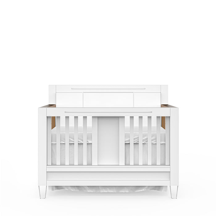 Romina Millenario Convertible Crib with Padded Panel