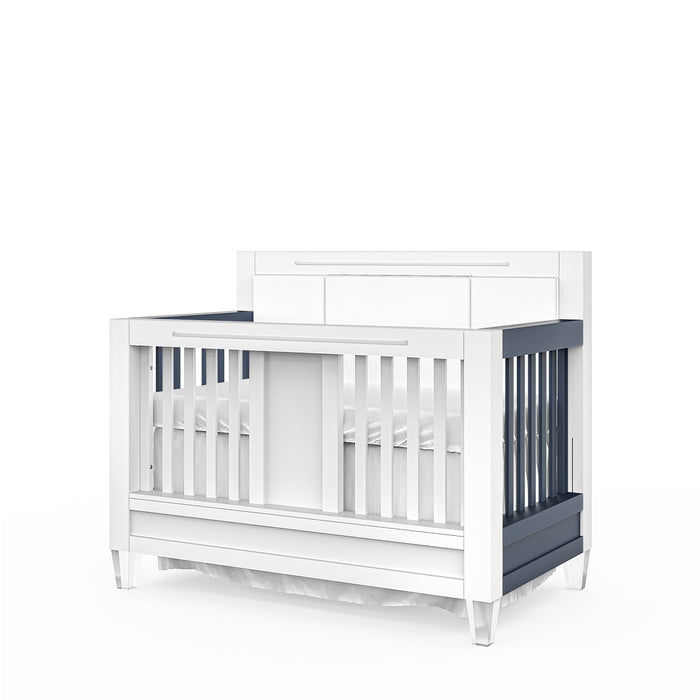 Romina Millenario Convertible Crib with Padded Panel