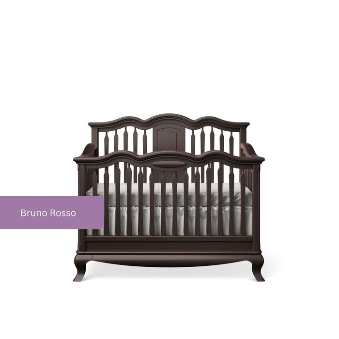 Romina Cleopatra Convertible Crib - Open Back