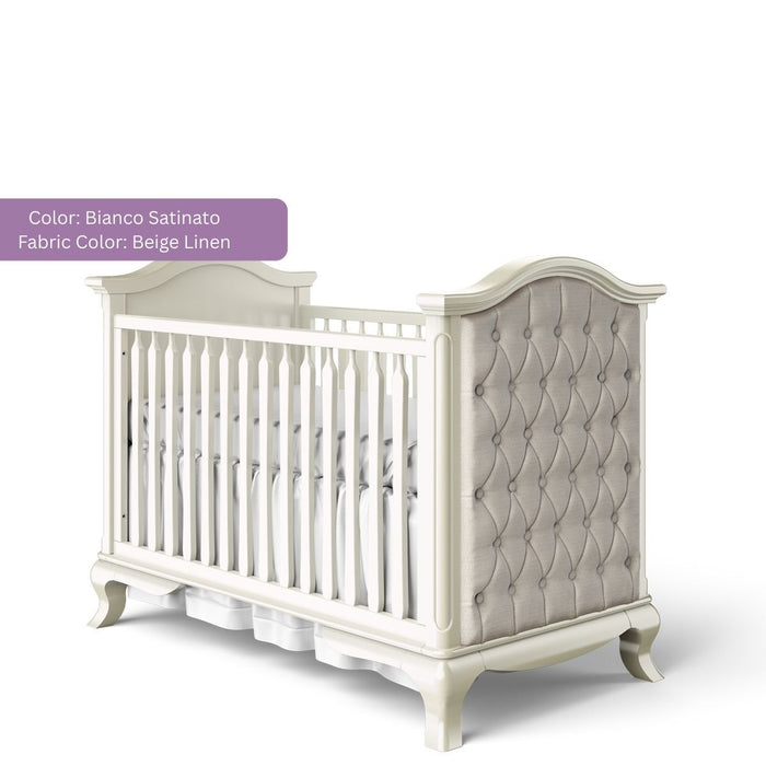 Romina Cleopatra Classic Crib - Tufted Sides