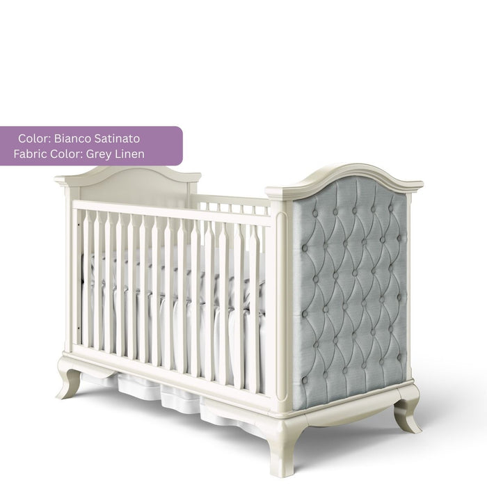 Romina Cleopatra Classic Crib - Tufted Sides