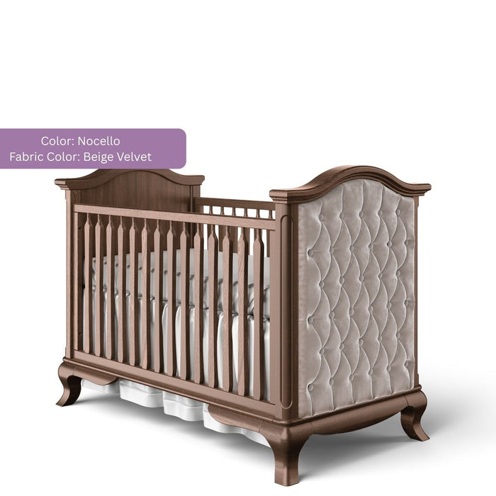 Romina Cleopatra Classic Crib - Tufted Sides