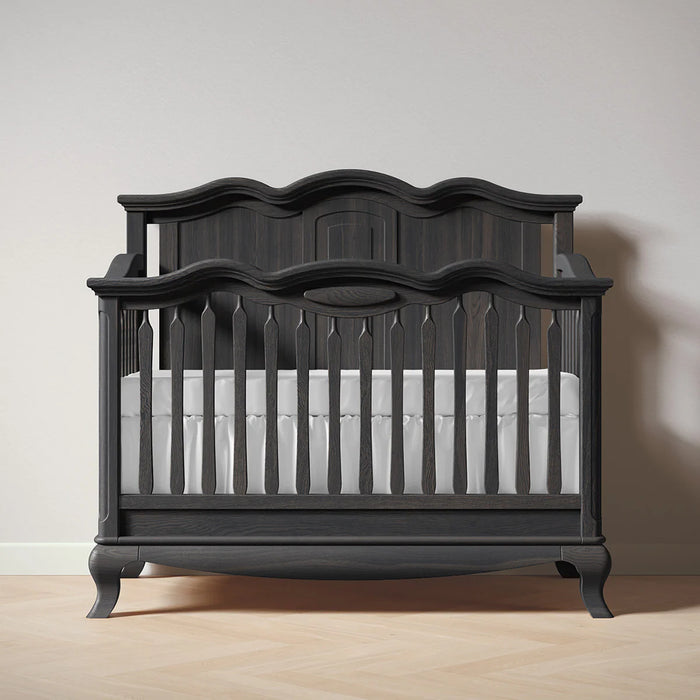 Romina Cleopatra Convertible Crib - Solid Back