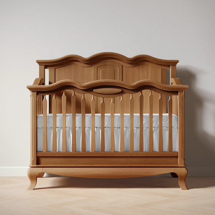 Romina Cleopatra Convertible Crib - Solid Back