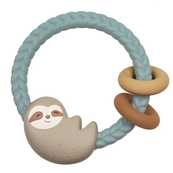 Ritzy Rattle With Teething Rings