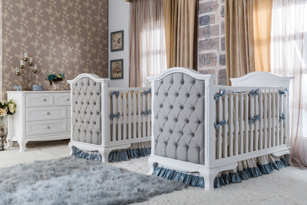 Romina Cleopatra Classic Crib - Tufted Sides