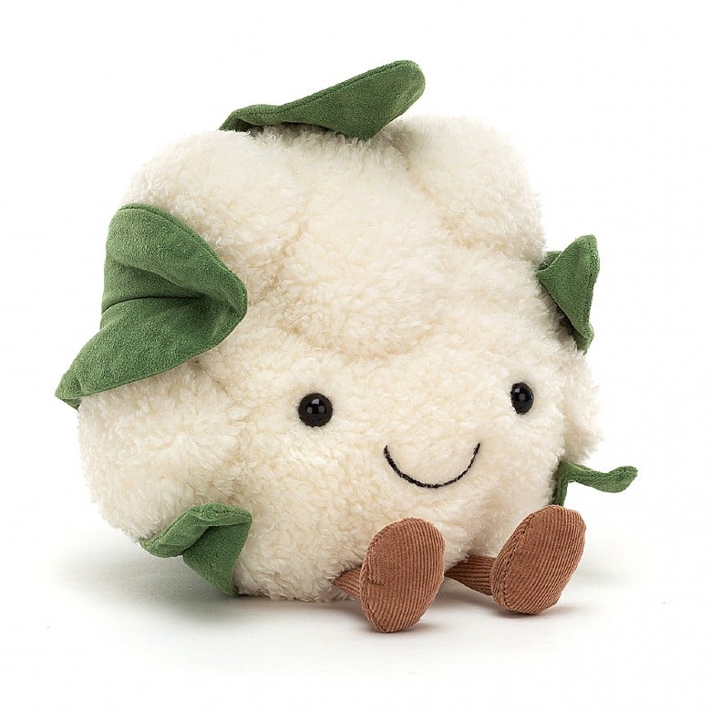 廃盤　新品　ジェリーキャット　カリフラワー　野菜　cauliflower JellyCat Amuseable Cauliflower — MybabySprinkle