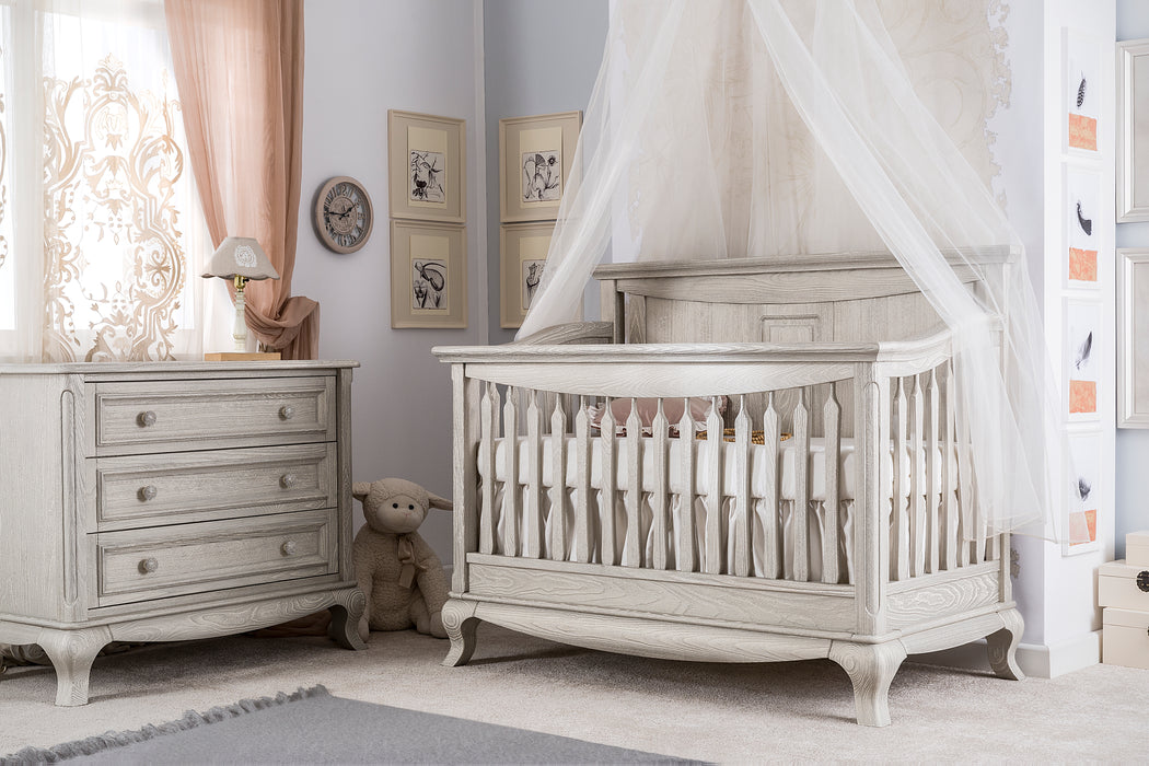 Romina Antonio Convertible Crib - Solid Back