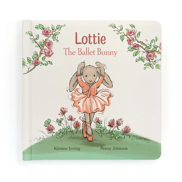 JellyCat Lottie The Ballet Bunny Book