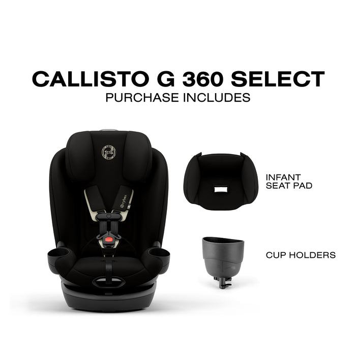 Cybex Callisto G 360 Select Rotating All-In-One Car Seat