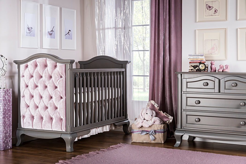 Romina Cleopatra Classic Crib - Tufted Sides