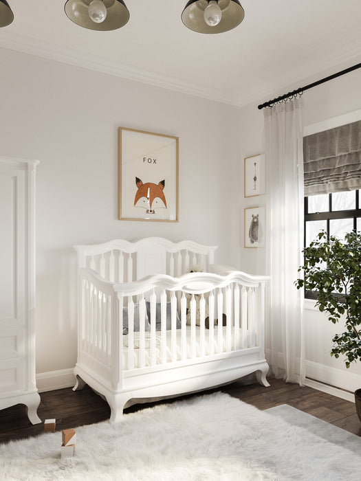 Romina Cleopatra Convertible Crib - Open Back