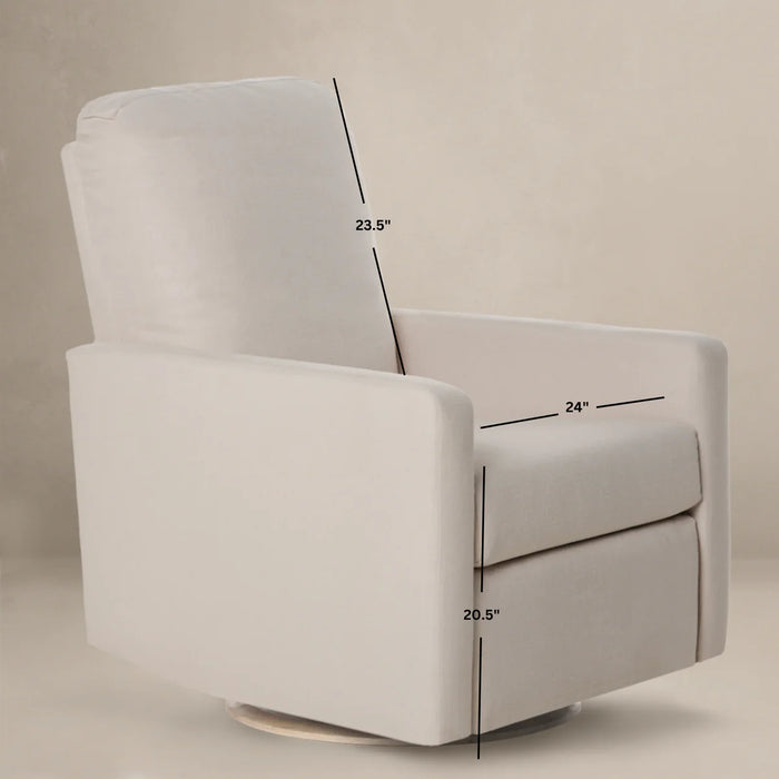 Oilo Drew Gliding Swivel Nursery Recliner