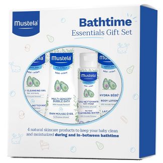 Mustela Baby Bathtime Bath and Body Essentials Gift Set - 4ct —  MybabySprinkle