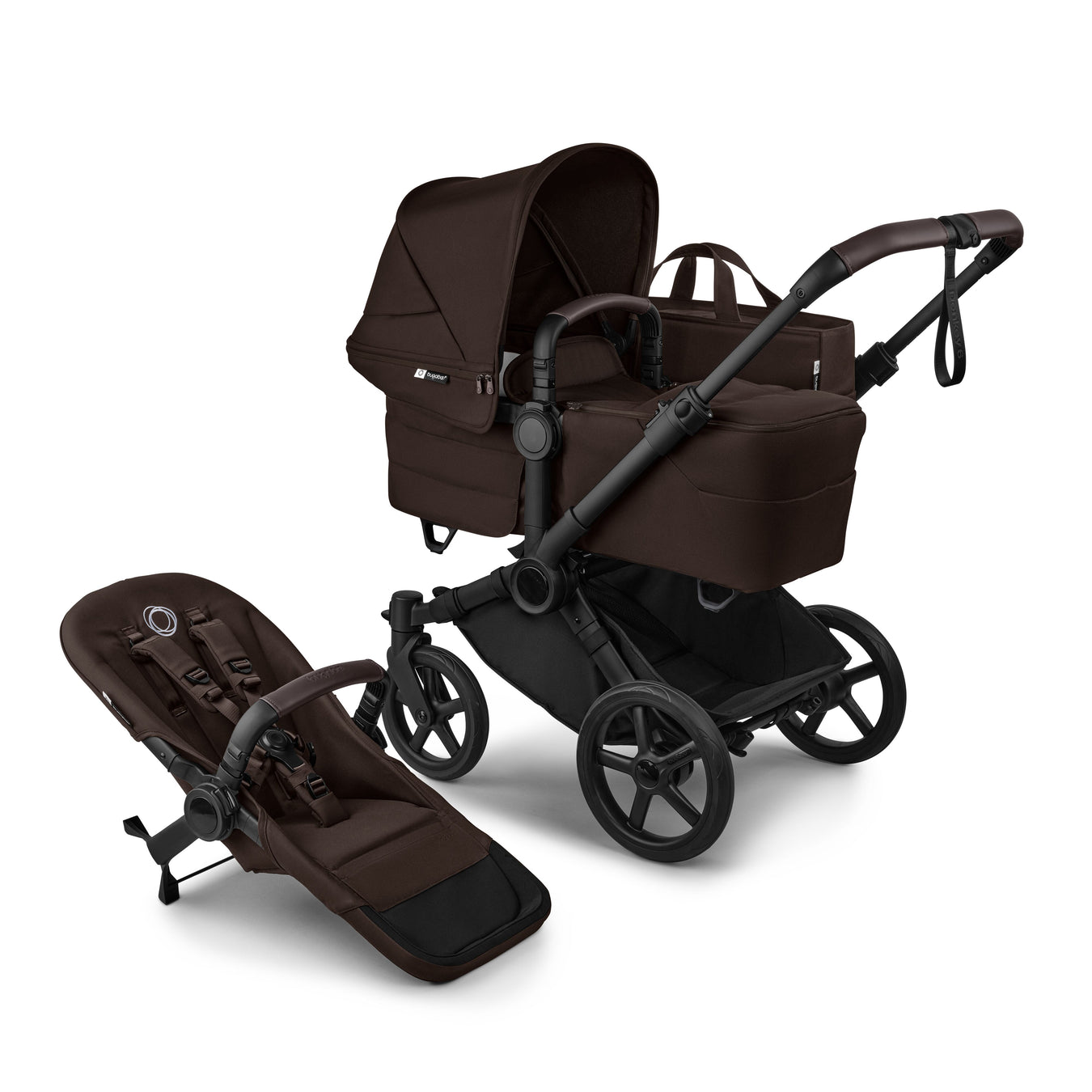 Single-to-Double Strollers