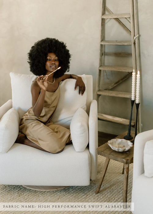 Oilo Flynn Gliding Swivel Nursery Recliner