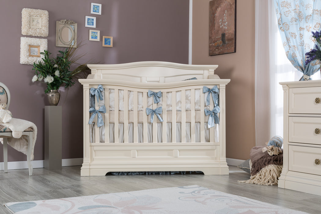 Romina Imperio Convertible Crib - Solid Back