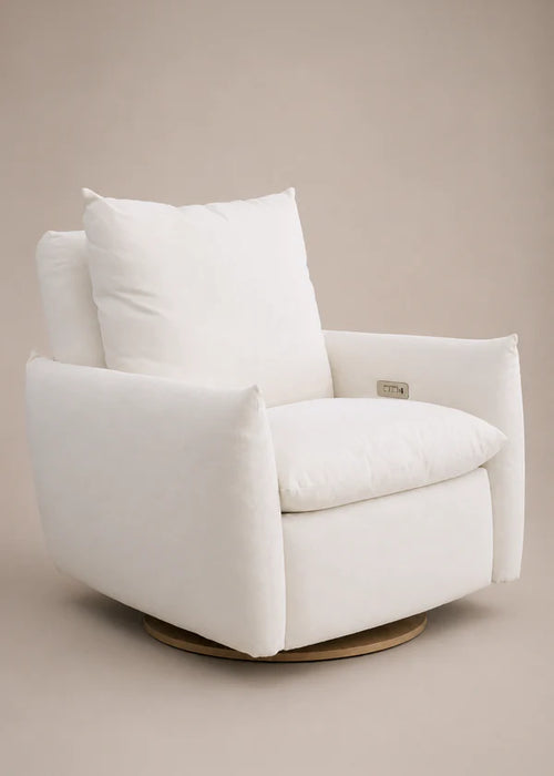 Oilo James: A Chair And A Half - Gliding Swivel Nursery Recliner