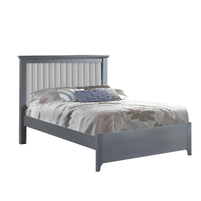 Natart Taylor Double Bed with Upholstered Panel