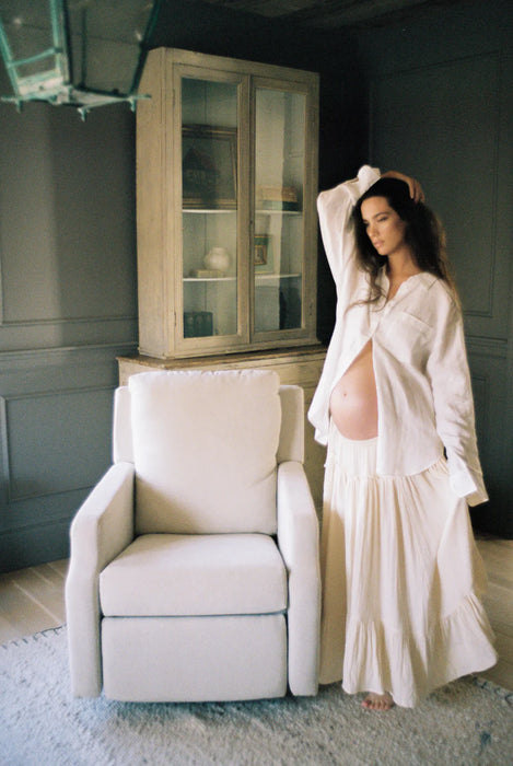 Oilo Harlow Gliding Swivel Nursery Recliner