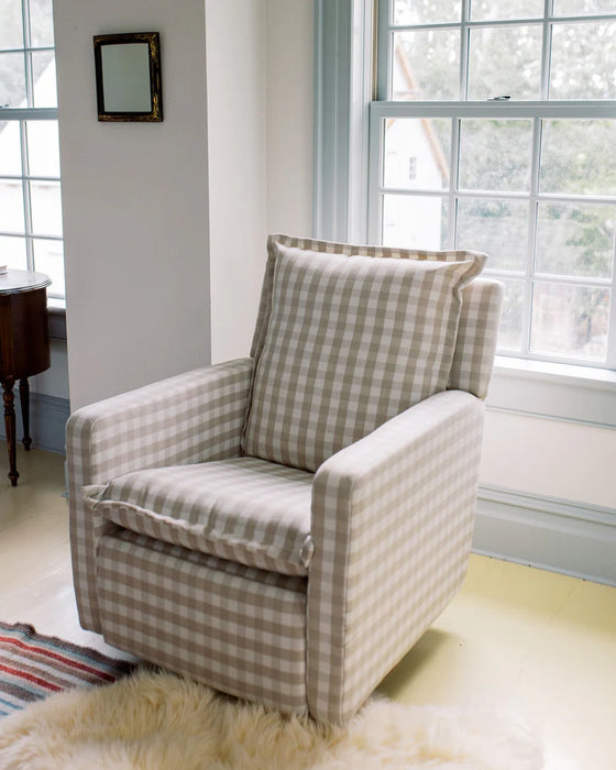 Oilo Flynn Gliding Swivel Nursery Recliner