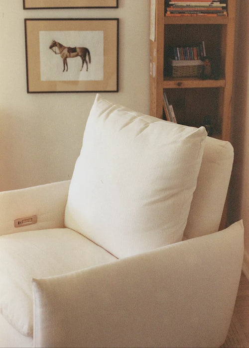 Oilo James: A Chair And A Half - Gliding Swivel Nursery Recliner