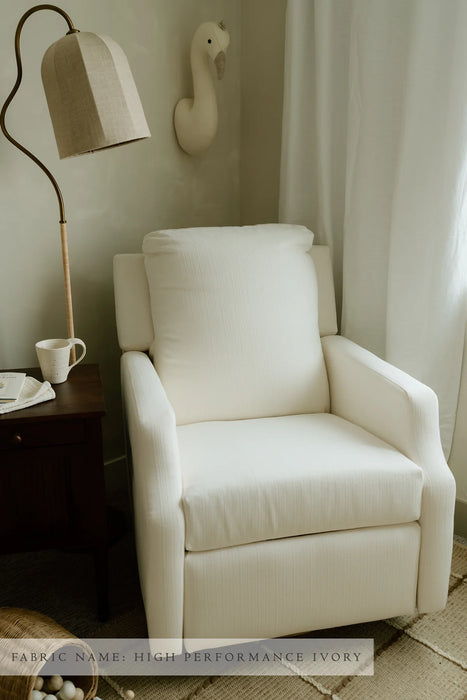 Oilo Harlow Gliding Swivel Nursery Recliner