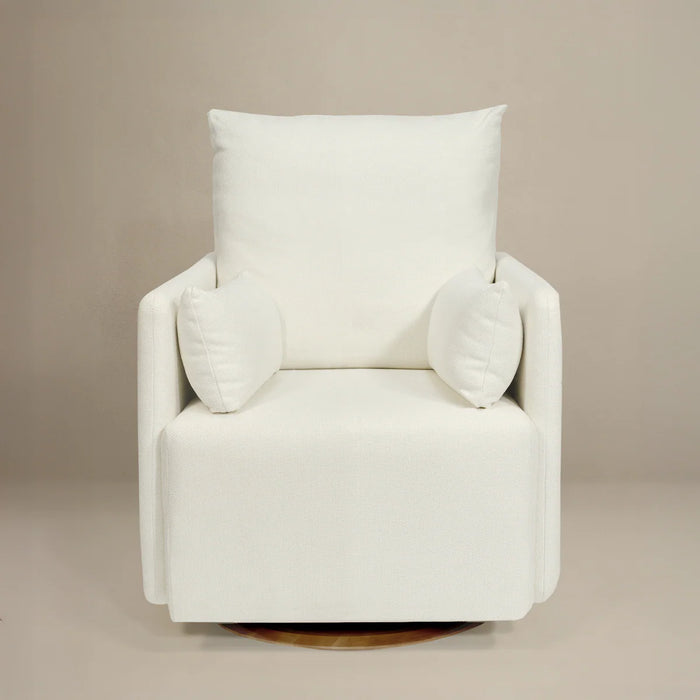 Oilo Ollie: Standard Size - Swivel Nursery Glider with Back Recline Feature