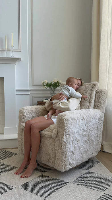 Oilo Flynn Gliding Swivel Nursery Recliner