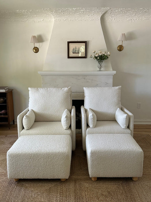 Oilo Ollie: A Chair And A Half - Swivel Nursery Glider with Back Recline Feature