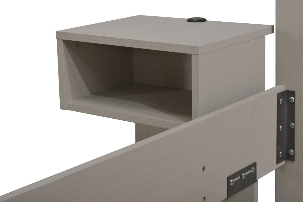 Natart Como Media Night Table