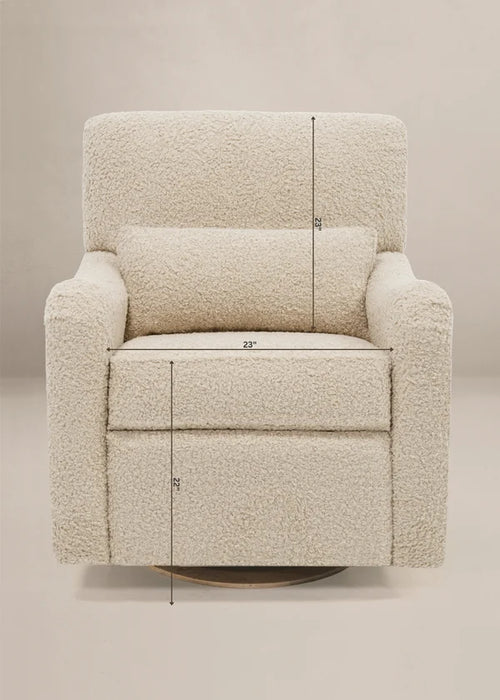 Oilo Teddy Gliding Swivel Nursery Recliner
