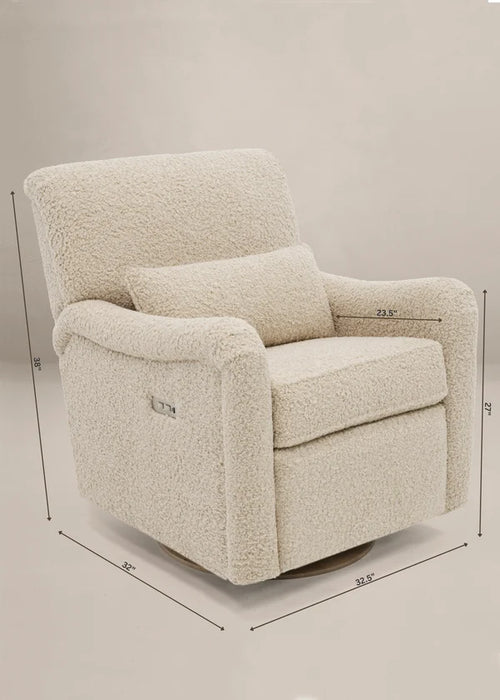 Oilo Teddy Gliding Swivel Nursery Recliner