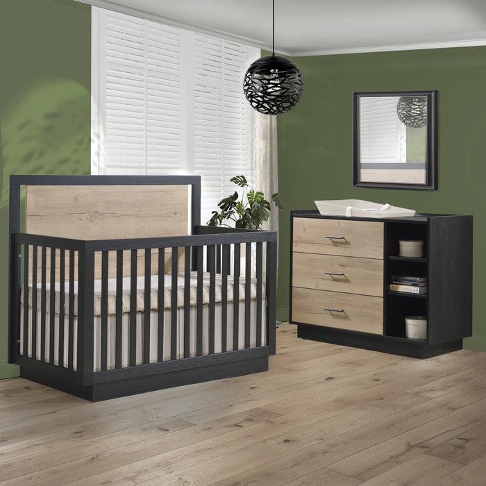 Tulip Tito Convertible Crib + Dresser Set
