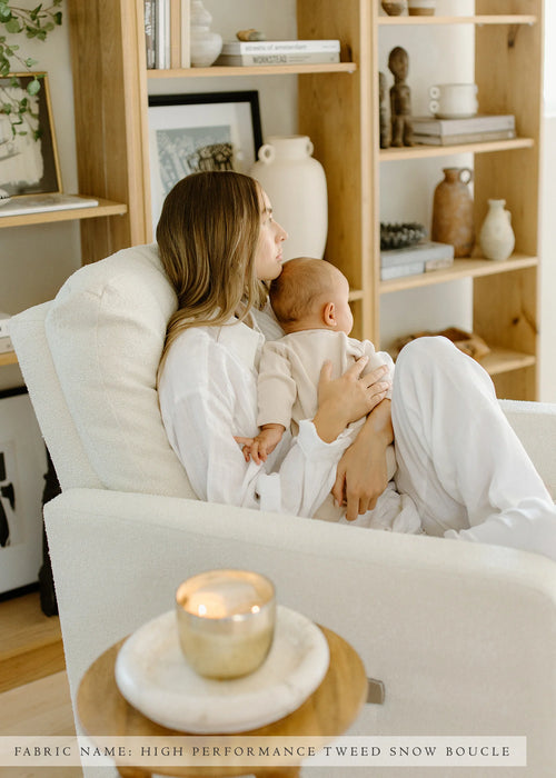 Oilo Flynn Gliding Swivel Nursery Recliner